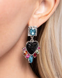 Paparazzi "Bohemian Bling" Black Post Earrings Paparazzi Jewelry