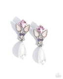 Paparazzi "Pearly Promenade" Multi Post Earrings Paparazzi Jewelry