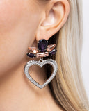 Paparazzi "Pushing Perfection" Purple Post Earrings Paparazzi Jewelry