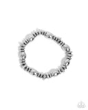 Paparazzi "Manufactured Model" Silver Men's Urban Bracelet Unisex Paparazzi Jewelry