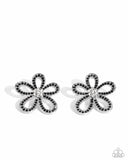 Paparazzi "Blooming Belle" Black Post Earrings Paparazzi Jewelry