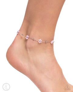 Paparazzi "Perfect Promise" Pink Anklet Bracelet Paparazzi Jewelry