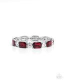 Paparazzi "Tonight Only!" Red Bracelet Paparazzi Jewelry