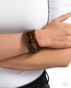 Paparazzi "Radical Rendezvous" Brown Bracelet Paparazzi Jewelry