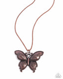 Paparazzi "Aerial Attraction" Copper Necklace & Earring Set Paparazzi Jewelry