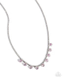 Paparazzi "Conveying Charm" Pink Necklace & Earring Set Paparazzi Jewelry