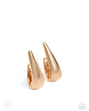 Paparazzi "Positive Change" Gold Fashion Fix Post Earrings Paparazzi Jewelry