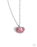 Paparazzi "Best Of My Heart" Pink Necklace & Earring Set Paparazzi Jewelry