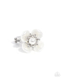 Paparazzi "Unmatched Elegance" White Ring Paparazzi Jewelry