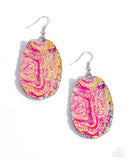 Paparazzi "Artistic Avenue" Pink Earrings Paparazzi Jewelry