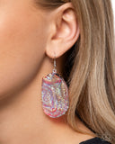 Paparazzi "Artistic Avenue" Pink Earrings Paparazzi Jewelry