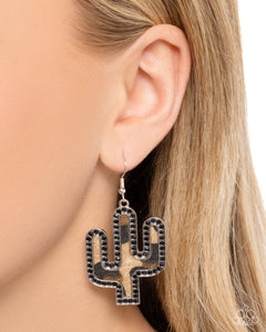 Paparazzi "Western Worth" Black Earrings Paparazzi Jewelry