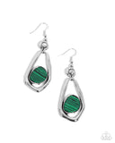 Paparazzi "Scouting Spirals" Green Earrings Paparazzi Jewelry