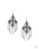 Paparazzi "Trenchant Transformation" Silver Earrings Paparazzi Jewelry