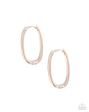 Paparazzi "Now or LEISURE" Rose Gold Earrings Paparazzi Jewelry