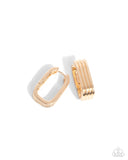 Paparazzi "Vendetta Vanity" Gold Post Earrings Paparazzi Jewelry