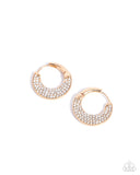 Paparazzi "Winking Whimsy" Gold Earrings Paparazzi Jewelry