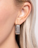 Paparazzi "Vendetta Vanity" Silver Post Earrings Paparazzi Jewelry