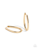 Paparazzi "Angelic Avenue" Gold Post Earrings Paparazzi Jewelry