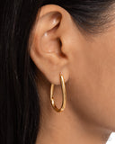 Paparazzi "Angelic Avenue" Gold Post Earrings Paparazzi Jewelry