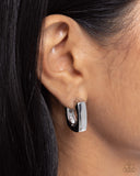 Paparazzi "Fortnight Fashion" Silver Post Earrings Paparazzi Jewelry