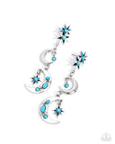 Paparazzi "Stellar Serendipity" Blue Post Earrings Paparazzi Jewelry