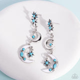 Paparazzi "Stellar Serendipity" Blue Post Earrings Paparazzi Jewelry