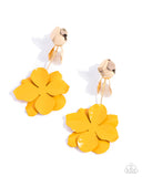 Paparazzi "Malibu Moderato" Gold Post Earrings Paparazzi Jewelry