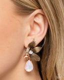 Paparazzi Showstopping Symphony" Orange Post Earrings Paparazzi Jewelry