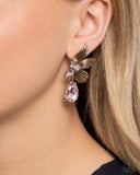 Paparazzi "Showstopping Symphony" Pink Post Earrings Paparazzi Jewelry