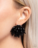 Paparazzi "Sunset Shower" Black Post Earrings Paparazzi Jewelry