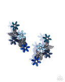 Paparazzi "Aerial Award" Blue Post Earrings Paparazzi Jewelry