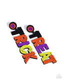 Paparazzi "Halloween Hallmark" Multi Post Earrings Paparazzi Jewelry