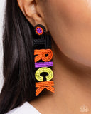 Paparazzi "Halloween Hallmark" Multi Post Earrings Paparazzi Jewelry