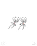 Paparazzi "Ballet Lacing" Pink Ear Cuff Post Earrings Paparazzi Jewelry