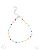 Paparazzi "Colorful Candy" Multi Anklet Bracelet Paparazzi Jewelry