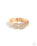 Paparazzi "Romantic Rhapsody" Gold Bracelet Paparazzi Jewelry