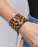 Paparazzi "Leopard Leader" Brown Bracelet Paparazzi Jewelry