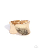 Paparazzi "Burnished Balance" Gold Bracelet Paparazzi Jewelry