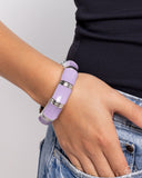 Paparazzi "Pearlized Promise" Purple Bracelet Paparazzi Jewelry