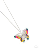 Paparazzi "Papillon Pizzazz" Yellow Necklace & Earring Set Paparazzi Jewelry