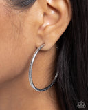 Paparazzi "Serious Sass" Silver Post Earrings Paparazzi Jewelry