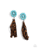 Paparazzi "Hometown Hero" Blue Post Earrings Paparazzi Jewelry