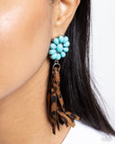 Paparazzi "Hometown Hero" Blue Post Earrings Paparazzi Jewelry