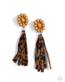 Paparazzi "Hometown Hero" Brown Post Earrings Paparazzi Jewelry