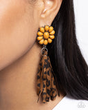 Paparazzi "Hometown Hero" Brown Post Earrings Paparazzi Jewelry