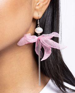 Paparazzi "Ballerina Build" Pink Earrings Paparazzi Jewelry