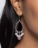 Paparazzi "Baroness Behavior" Pink Earrings Paparazzi Jewelry