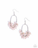 Paparazzi "Chandelier Check" Pink Earrings Paparazzi Jewelry