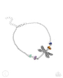 Paparazzi "Dragonfly Dawn" Multi Anklet Bracelet Paparazzi Jewelry